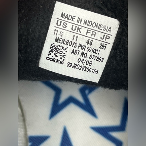 Adidas Superstar Vintage men’s sneakers. Patriotic colors: blue red white. 11.5 - Picture 10 of 10